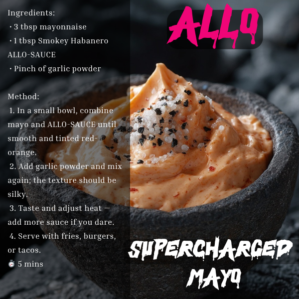 ALLOSAUCE Free Recipe Cards