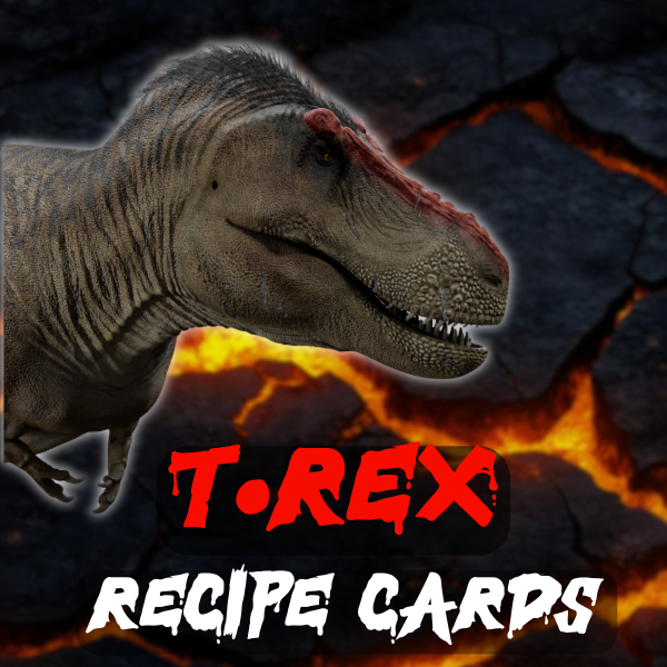 TYRANNO SAUCE Free Recipe Cards