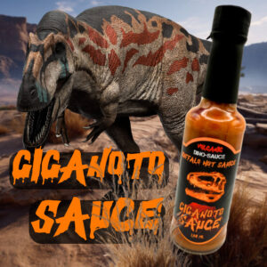 Volcanic Dino Sauce Giganoto Hot Sauce