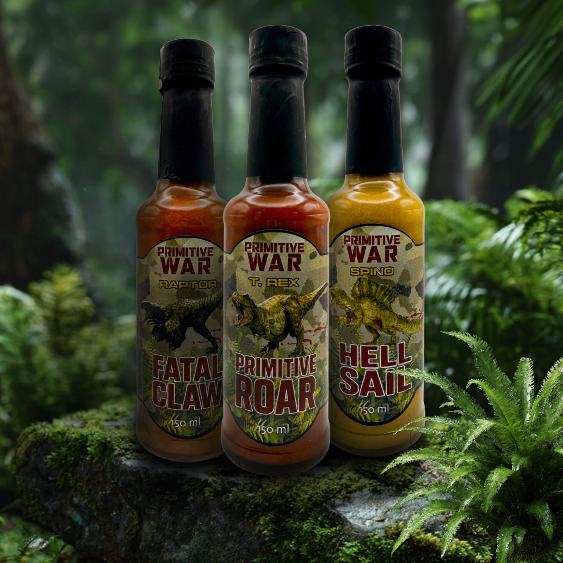 "Primitive War" Predator Pack Hot Sauce Box Set - Image 2