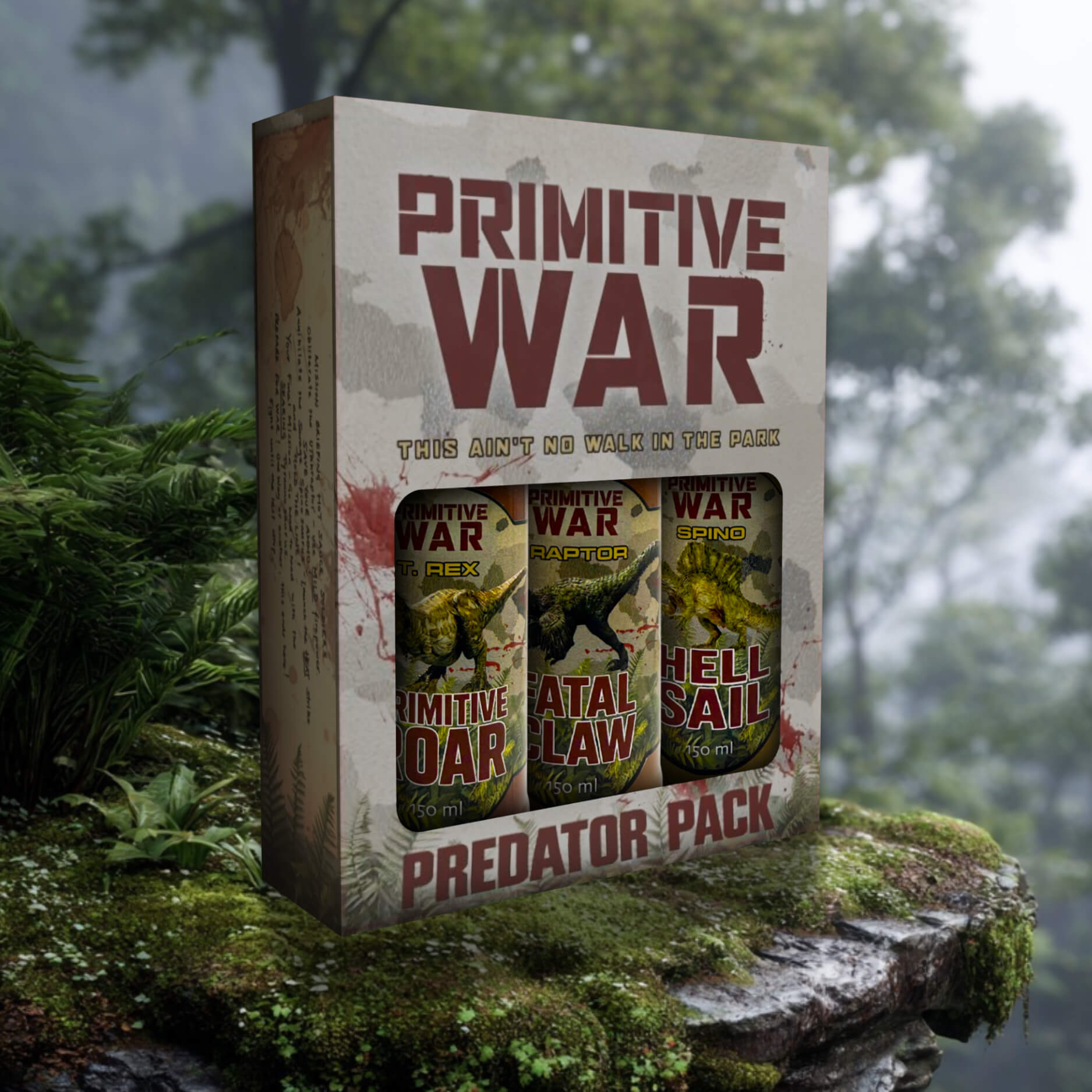 Primitive War Volcanic Hot Sauce Limited Edition Box Set